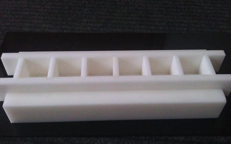 PE-HD / polyethylene CNC machining